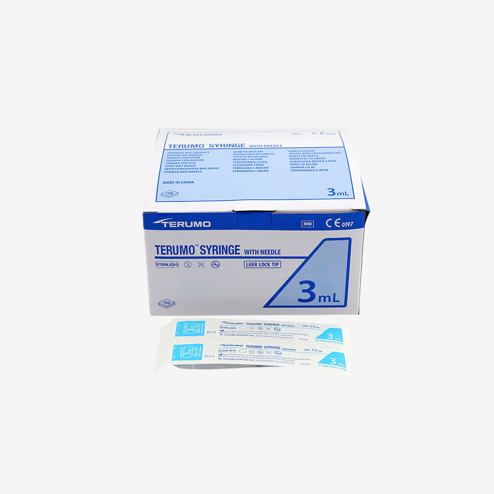 Terumo 3ml Syringe 23Gx1 ¼ Modern Medical Equip Tr