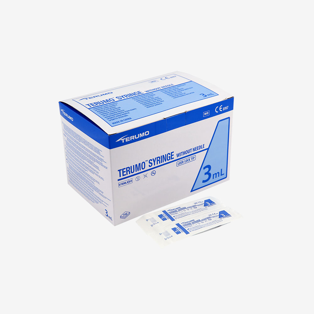 Terumo 3ml Syringe With Out Needle Luer Lock