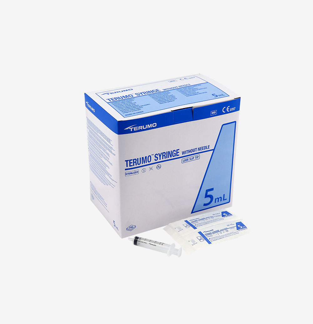 Terumo 5ml Syringe With Out Needle (Slip Tip)